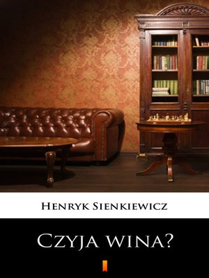 cover image of Czyja wina?
